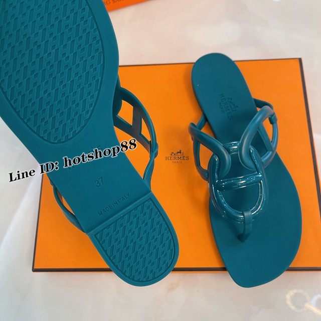 Hermes愛馬仕2022年櫥窗推薦最新款夏款Aloha涼鞋 dx2273